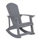 Flash Furniture Gray Adirondack Rockers & 1 Side Table, PK 2 JJ-C14705-2-T14001-GY-GG - alternate 9